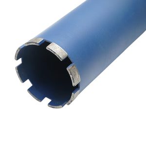 Corona diamantata 92x450mm con filettatura interna 1-1/4 UNC, foratura a umido per calcestruzzo, mattoni Breckner Germany