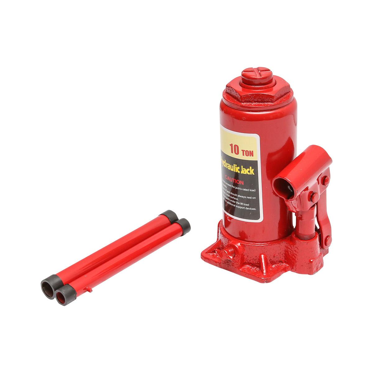 Cric a bottiglia idraulico 10 tonnellate Martinetto Idraulico Jack Bottiglia 10 Ton
