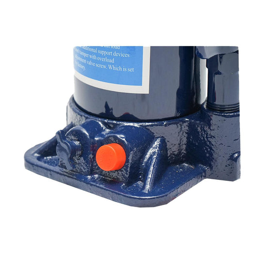 Cric a bottiglia idraulico 10 tonnellate Martinetto Idraulico Jack Bottiglia 10 Ton Valvola di Sovraccarico