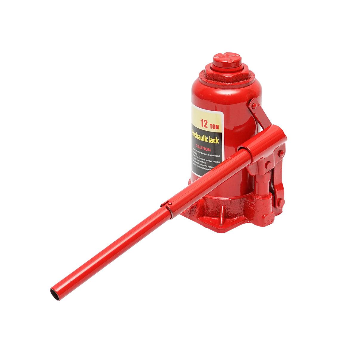 Cric a bottiglia idraulico 12 tonnellate Martinetto Idraulico Jack Bottiglia 12 Ton