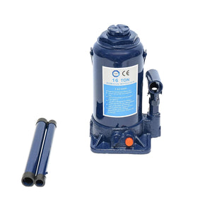 Cric a bottiglia idraulico 16 tonnellate Martinetto Idraulico Jack Bottiglia 16 Ton Valvola di Sovraccarico