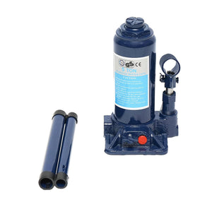 Cric a bottiglia idraulico 5 tonnellate Martinetto Idraulico Jack Bottiglia 5 Ton Valvola di Sovraccarico