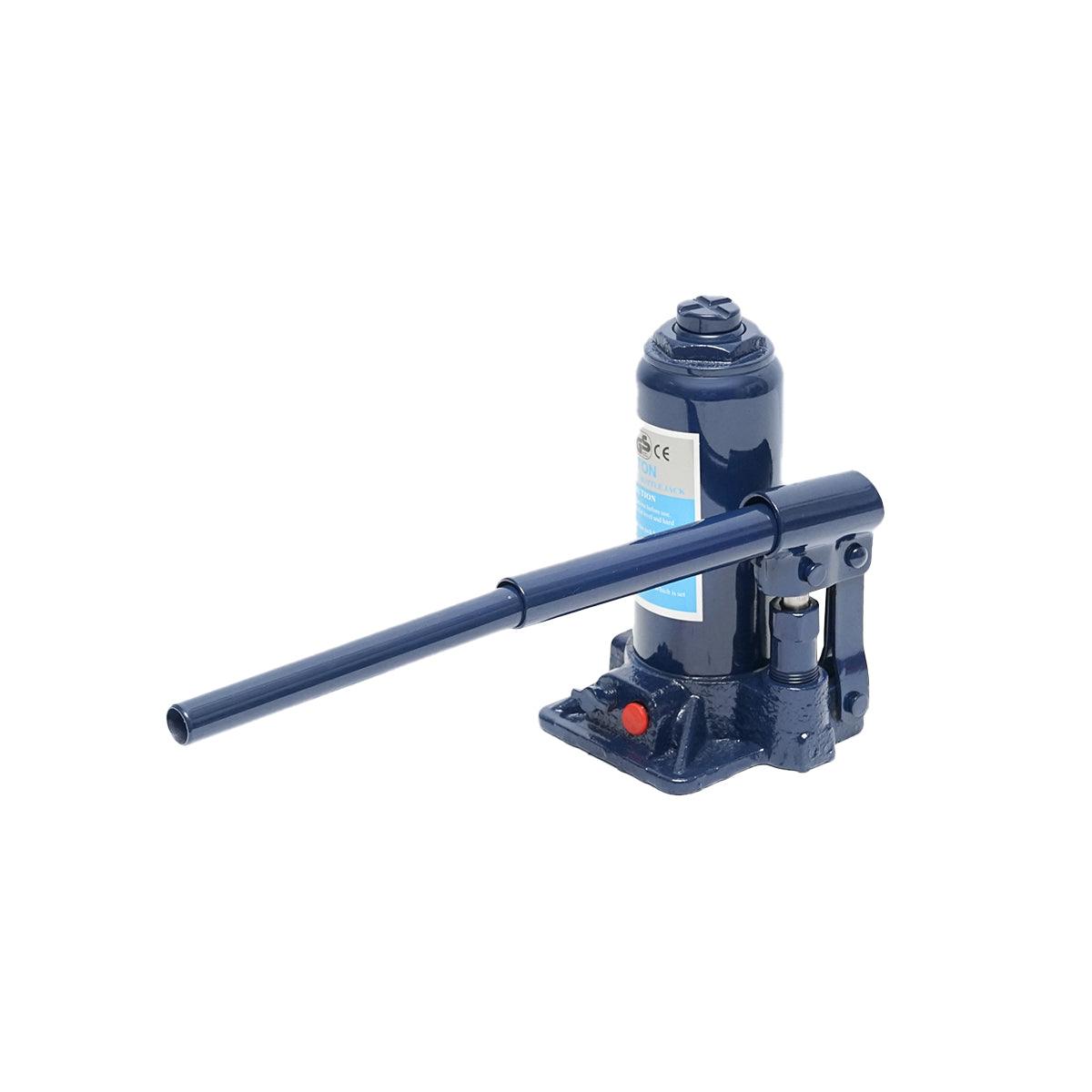 Cric a bottiglia idraulico 5 tonnellate Martinetto Idraulico Jack Bottiglia 5 Ton Valvola di Sovraccarico