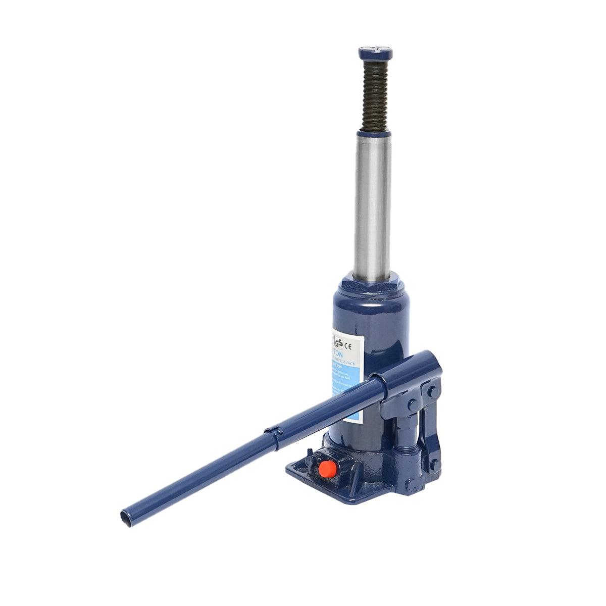 Cric a bottiglia idraulico 6 tonnellate Martinetto Idraulico Jack Bottiglia 6 Ton Valvola di Sovraccarico
