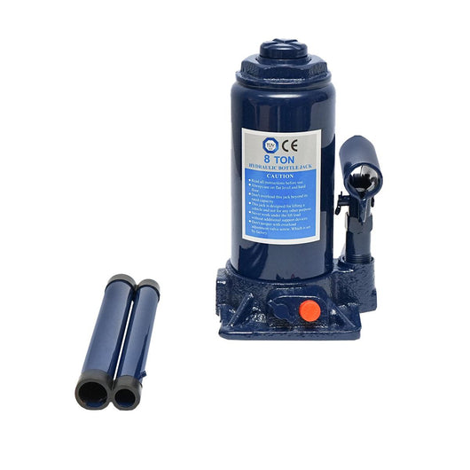 Cric a bottiglia idraulico 8 tonnellate Martinetto Idraulico Jack Bottiglia 8 Ton Valvola di Sovraccarico