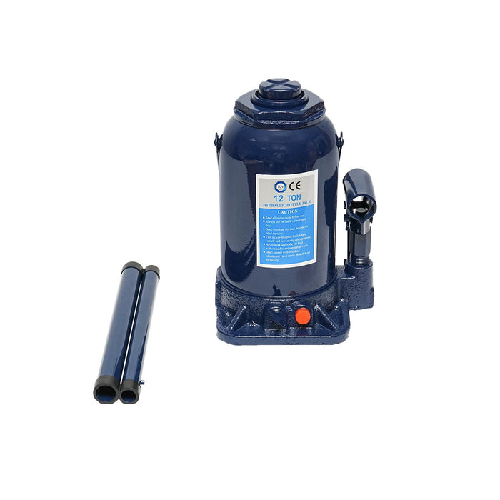 CRIC A BOTTIGLIA IDRAULICO Martinetto idraulico a doppio pistone 12 tonnellate 231mm