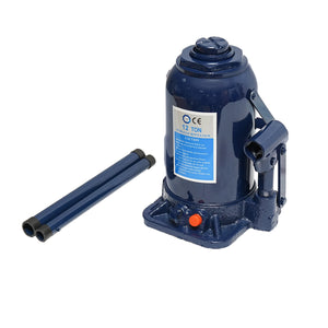 CRIC A BOTTIGLIA IDRAULICO Martinetto idraulico a doppio pistone 12 tonnellate 231mm