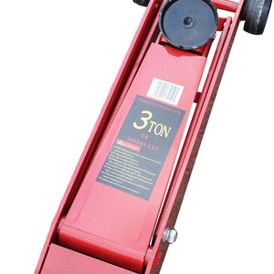 CRIC IDRAULICO A CARRELLO 3000KG MARTINETTO IDRAULICO A CARRELLO SOLLEVATORE IDRAULICO A CARRELLO FLOOR JACK Martinetto da pavimento da 130-630 mm