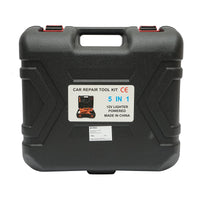 Cric idraulico elettrico 5T con compressore d’aria e chiave a impulsi 12V Breckner Germany