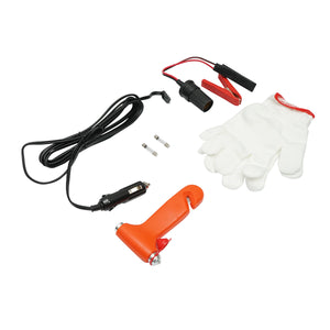 Cric idraulico elettrico 5T con compressore d’aria e chiave a impulsi 12V Breckner Germany