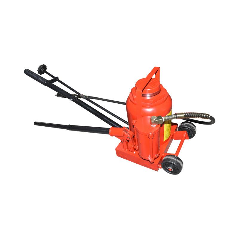 CRIC SOLLEVATORE IDRAULICO PNEUMATICO 50 tonnellate Martinetto Idraulico pneumatico Jack Bottiglia 50 ton