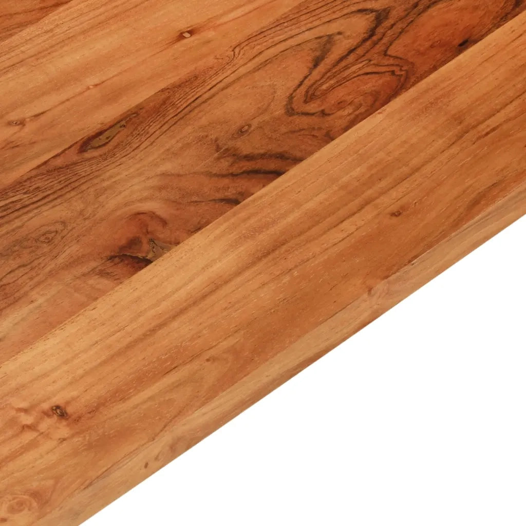 Piano per Tavolo 90x90x2,5 cm Quadrato Legno Massello di Acacia