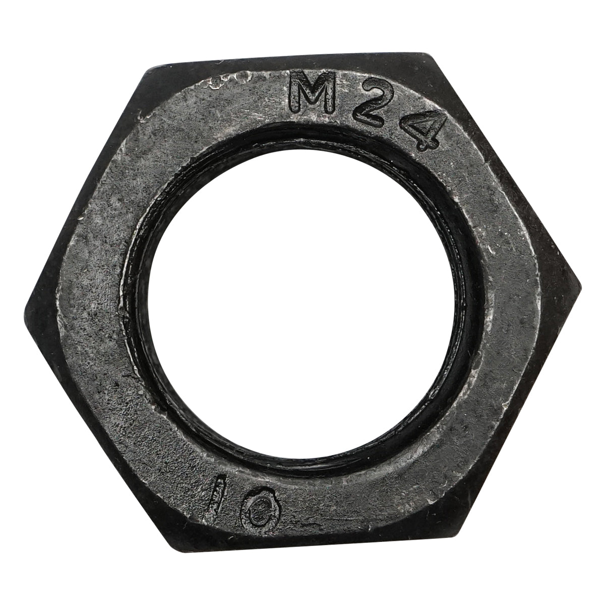 Dado esagonale nero DIN 934 M24x2 G10 25 pz/conf