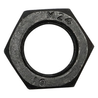 Dado esagonale nero DIN 934 M24x2 G10 25 pz/conf