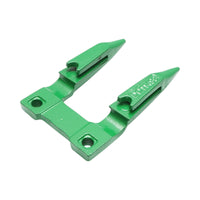 Dente doppio per lama falciante John Deere, codice OEM DQ11499