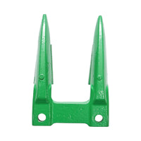 Dente doppio per lama falciante John Deere, codice OEM DQ11499