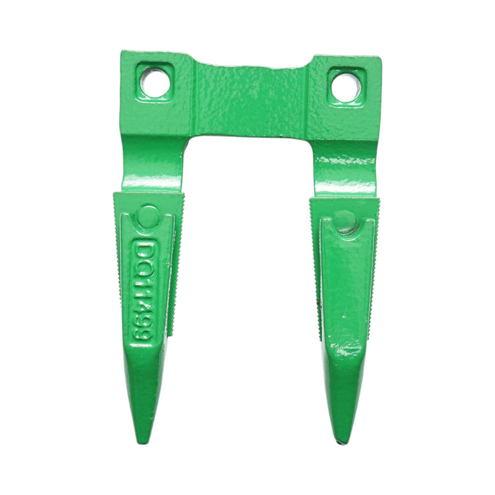 Dente doppio per lama falciante John Deere, codice OEM DQ11499