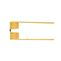 Dente per pick-up per John Deere, codice OEM CC32965, dimensioni 185x72x⌀5 mm, prodotto da Breckner Germany