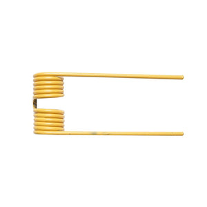 Dente per pick-up per John Deere, codice OEM CC32965, dimensioni 185x72x⌀5 mm, prodotto da Breckner Germany