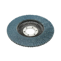 10 Dischi Lamellari Zirconio 115mm P80 per Acciaio INOX Metallo, Dischi Abrasivi, Disco Lamellare Breckner Germany