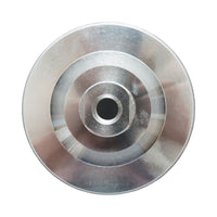 Disco diamantato a tazza segmentata turbo da 100 mm, filettatura M14, alluminio grezzo per la levigatura del marmo Breckner Germany