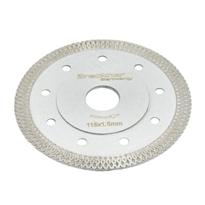 Disco diamantato continuo 115x1.5x22.23 per ceramica Breckner Germany