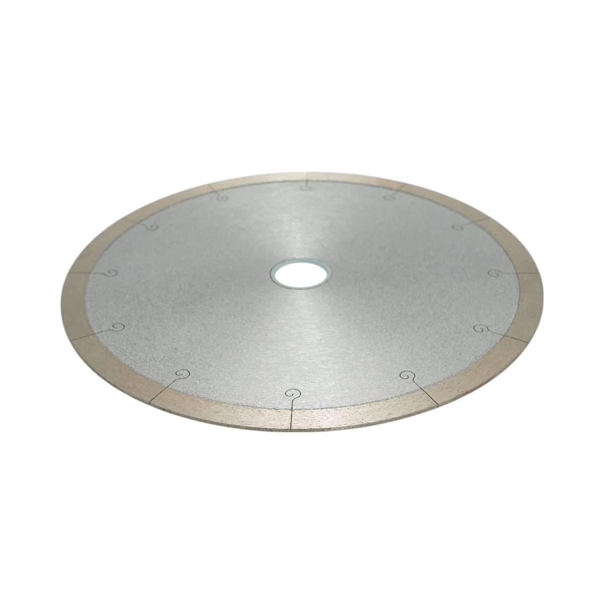 Disco diamantato frazionato continuo 230x30/25,4 mm, segmento 10 mm per piastrelle, maiolica, ceramica dura, marmo Breckner Germany