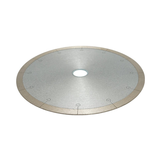 Disco diamantato frazionato continuo 230x30/25,4 mm, segmento 10 mm per piastrelle, maiolica, ceramica dura, marmo Breckner Germany