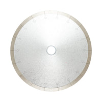 Disco diamantato frazionato continuo 250x30/25,4 mm, segmento 10 mm per piastrelle, maiolica, ceramica dura, marmo Breckner Germany