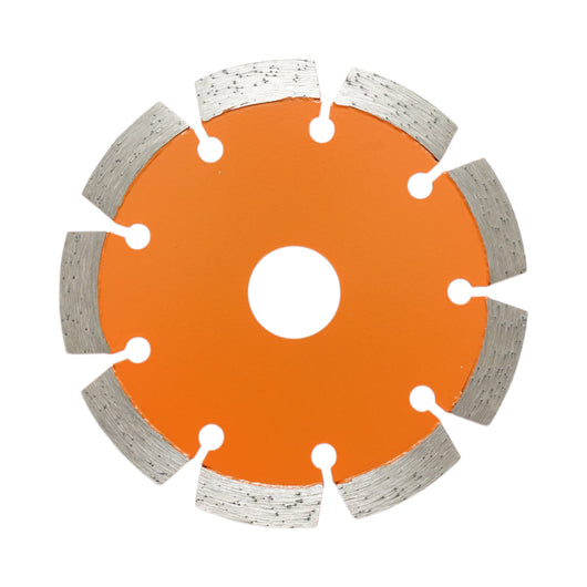 Disco diamantato segmentato 115x22,23 mm, segmento 10 mm per mattoni, calcestruzzo, muratura, archi, pietra Breckner Germany