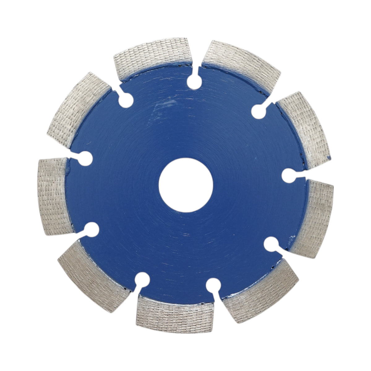 Disco diamantato segmentato 125x22,23 mm, segmento da 12 mm per calcestruzzo, pavimentazioni, mosaico, archi, mattoni Breckner Germany