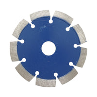 Disco diamantato segmentato 125x22,23 mm, segmento da 12 mm per calcestruzzo, pavimentazioni, mosaico, archi, mattoni Breckner Germany