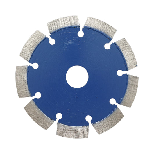 Disco diamantato segmentato 125x22,23 mm, segmento da 12 mm per calcestruzzo, pavimentazioni, mosaico, archi, mattoni Breckner Germany
