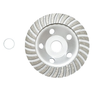 Disco diamantato segmentato 125x22.23mm per levigatura di calcestruzzo, granito e marmo Breckner Germany