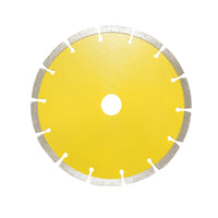 Disco diamantato segmentato 180x22,23mm, max. velocità. 8500 giri/min, taglio a secco per cemento, pietra, granito, marmo Crownman