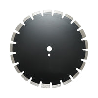 Disco diamantato segmentato 350x25,4 mm, segmento A40 12 mm per asfalto, calcestruzzo fresco Breckner Germany