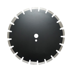 Disco diamantato segmentato 350x25,4 mm, segmento A40 12 mm per asfalto, calcestruzzo fresco Breckner Germany