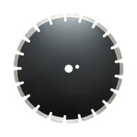 Disco diamantato segmentato 350x25,4 mm, segmento B40 12 mm per asfalto-calcestruzzo, mattoni, massetto Breckner Germany