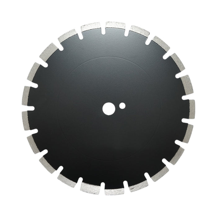 Disco diamantato segmentato 350x25,4 mm, segmento B40 12 mm per asfalto-calcestruzzo, mattoni, massetto Breckner Germany