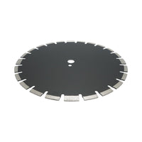 Disco diamantato segmentato 400x25,4 mm, segmento 12 mm per asfalto-calcestruzzo, mattoni, massetto Breckner Germany