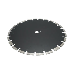 Disco diamantato segmentato 400x25,4 mm, segmento A40 12 mm per asfalto, calcestruzzo fresco Breckner Germany