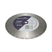 Disco diamantato segmentato 450x25,4 mm, segmento 10 mm per cemento armato, pavimentazioni, archi, pietra dura Breckner Germany