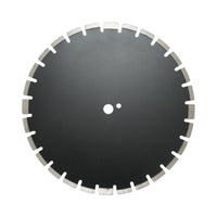 Disco diamantato segmentato 450x25,4 mm, segmento B40 12 mm per asfalto-calcestruzzo, mattoni, massetto Breckner Germany