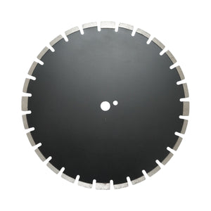 Disco diamantato segmentato 450x25,4 mm, segmento B40 12 mm per asfalto-calcestruzzo, mattoni, massetto Breckner Germany