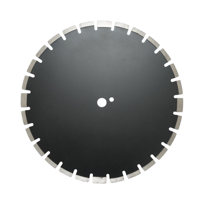 Disco diamantato segmentato 450x25,4 mm, segmento B40 12 mm per asfalto-calcestruzzo, mattoni, massetto Breckner Germany