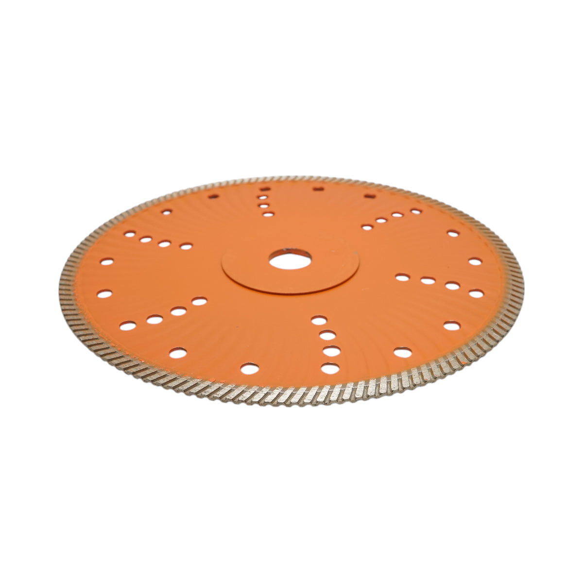 Disco diamantato turbo 230x22,23 mm, segmento 10 mm per piastrelle, autobloccanti, mosaici, pietre dure, marmo, granito Breckner Germany