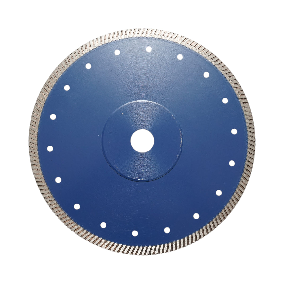 Disco diamantato turbo 250x25,4 mm, segmento 10 mm per piastrelle, maiolica, ceramica dura, marmo, granito Breckner Germany