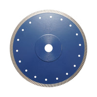 Disco diamantato turbo 250x25,4 mm, segmento 10 mm per piastrelle, maiolica, ceramica dura, marmo, granito Breckner Germany