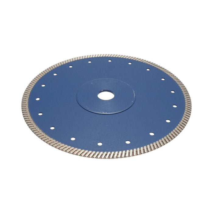 Disco diamantato turbo 250x25,4 mm, segmento 10 mm per piastrelle, maiolica, ceramica dura, marmo, granito Breckner Germany