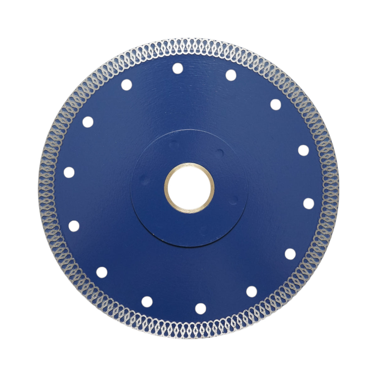 Disco diamantato turbo continuo 180x30/25,4 mm, segmento 10 mm per piastrelle, maiolica, ceramica dura Breckner Germany